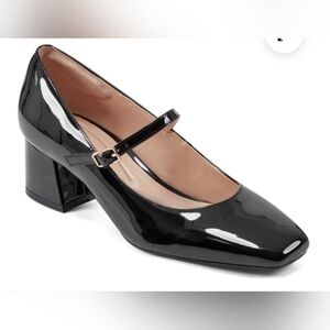 Easy Spirit Marlay Black Patent Mary Jane Heels, NIB